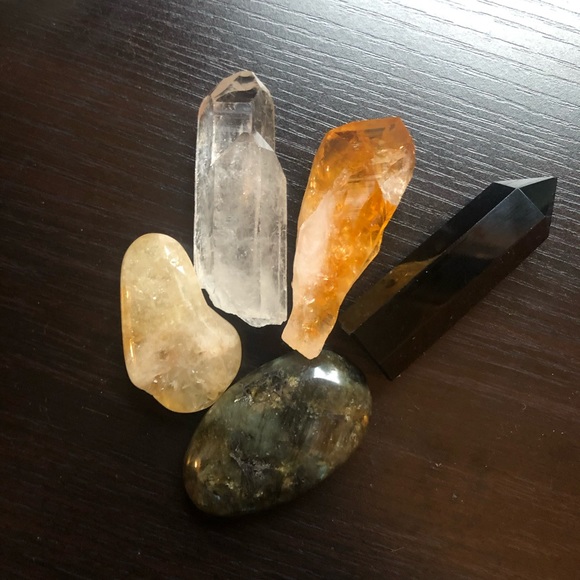 crystals Other - Crystal bundle. Tumbled crystals. Raw crystals.